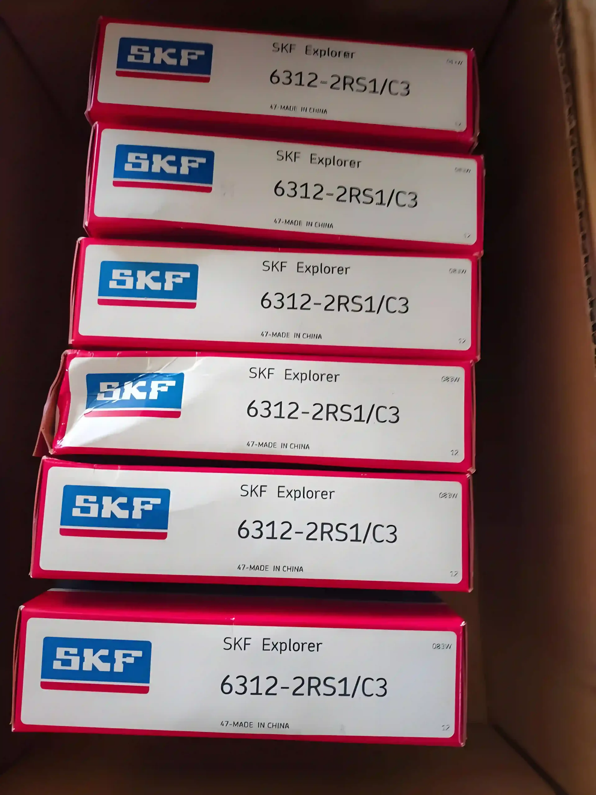 Packaged bearing orders