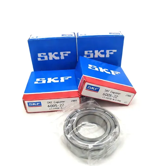 Double Lip Sealed SKF Deep Groove Ball Bearing 6005 25x47x12mm for Motor Assembly with Fast Delivery