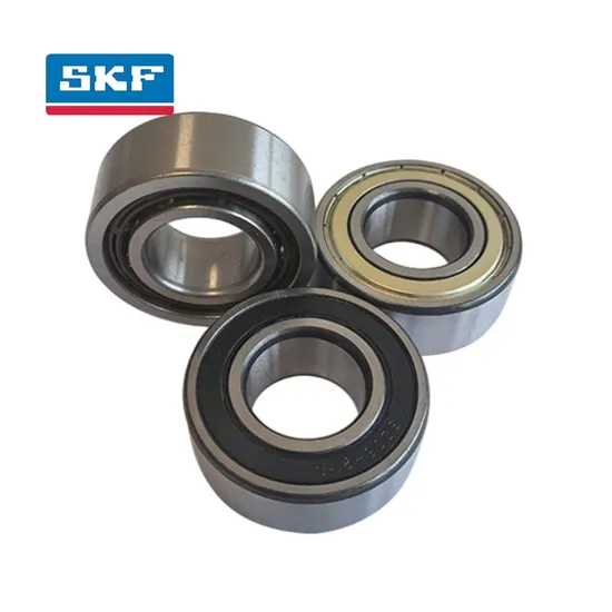Double Row Angular Contact Ball Bearing 3302-A-2Z TN9-MT33 Shielded for Gearbox Reducer with Steel Cage