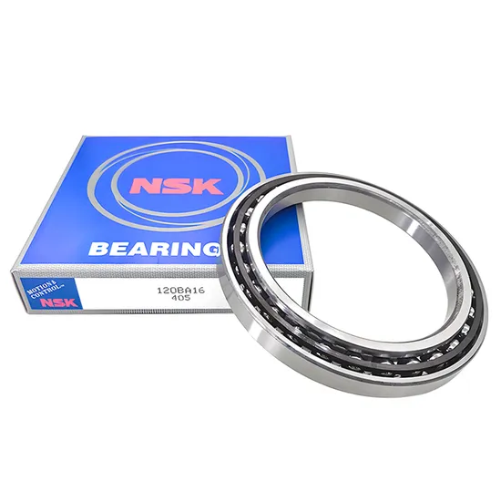 Excavator Single Row Angular Contact Ball Bearing 120BA16 120x165x22mm in Stock for Construction Machinery