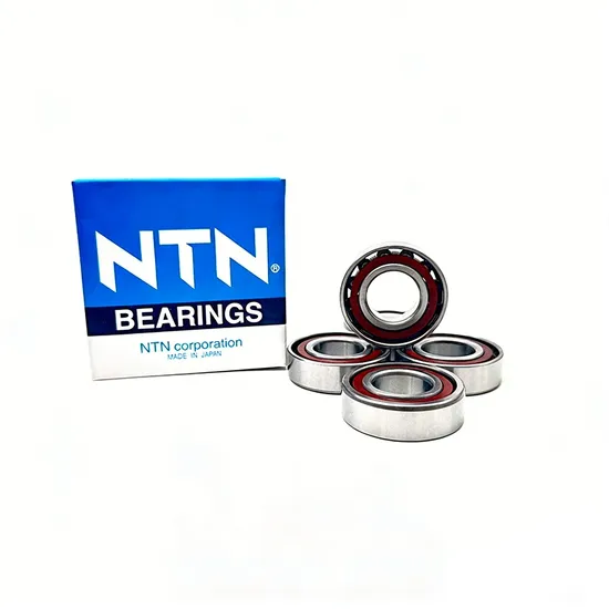 Single Row Angular Contact Ball Bearing 35x72x14mm NTN 7007 for Automotive Motors with ISO 9001 Traceability