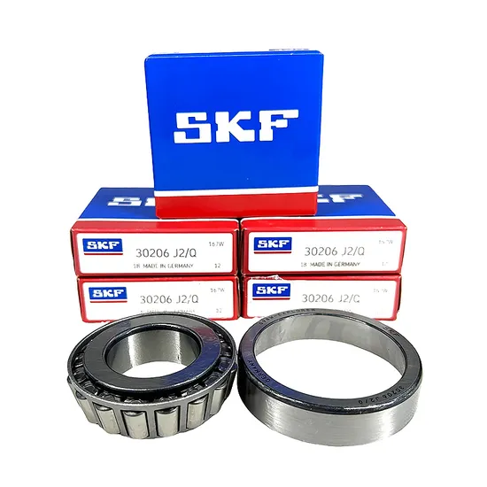 SKF Tapered Roller Bearings 30203-30210 for Construction Machinery with Iron/Brass/Nylon Cage