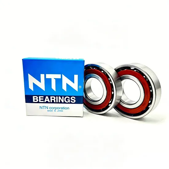 High Rigidity NTN 7220 Angular Contact Ball Bearing 100x180x34mm for Automotive Motors