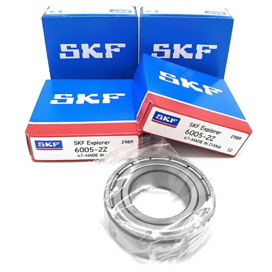 6005zz Deep Groove Ball Bearings 25x47x12mm SKF Bearing Steel for High-Speed Machinery