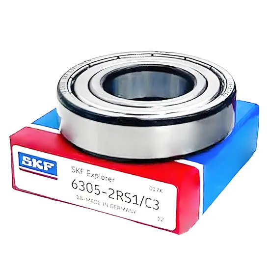 High-Quality SKF 6305 Deep Groove Ball Bearing 25x62x17mm for Industrial Machinery Applications