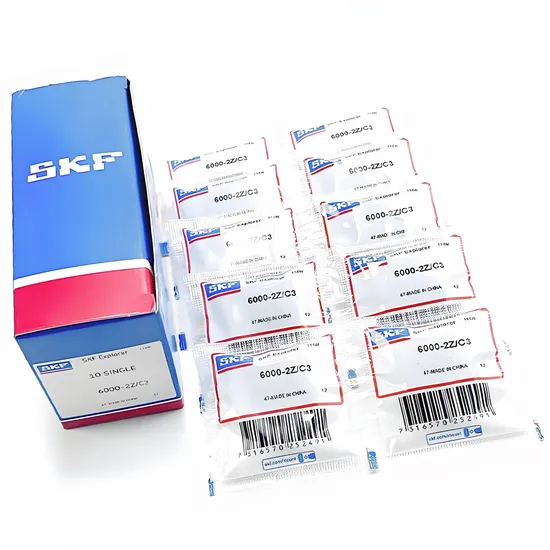 High Speed SKF 6201-2Z Deep Groove Ball Bearing 12x32x10mm for Auto Parts
