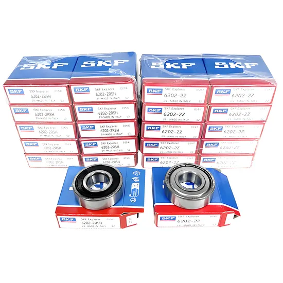 Motorcycle Deep Groove Ball Bearings 6000-6003 ZZ 2RS Open with P0-P4 Precision for Reliable Performance