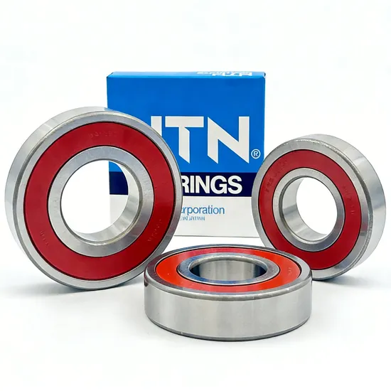 Heavy Duty NTN 6403 Deep Groove Ball Bearings 17x62x17mm for Agriculture Machinery Gearbox