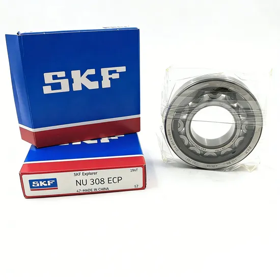 NU308ECP Cylindrical Roller Bearing 40x90x23mm Long Life for Industrial Machinery