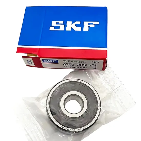 Original 6301 Deep Groove Ball Bearing 12x37x12mm for Construction Machinery SKF