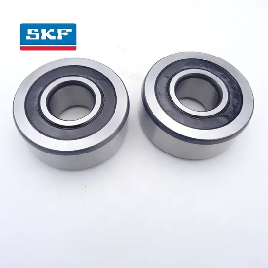Double Row Angular Contact Ball Bearing 3302-A-2RS1 TN9-MT33 Nylon Cage for Motor Gearbox Reducer P6 Precision