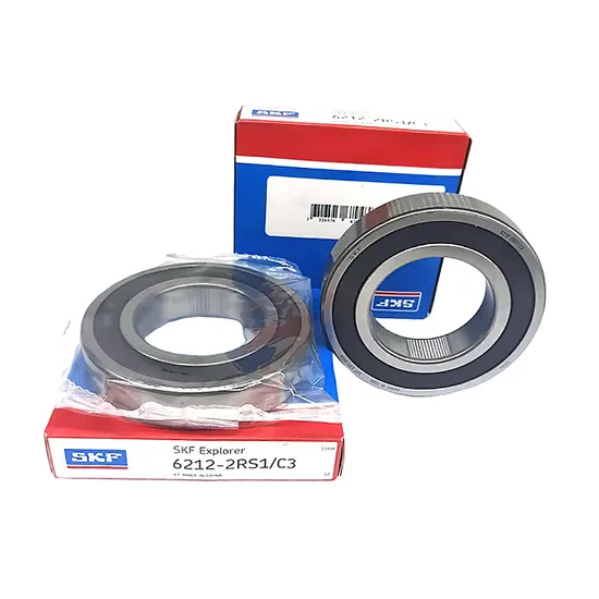 Radial Bearing SKF 6212-2RS1/C3 60x110x22mm Rubber Seals for Construction Machinery