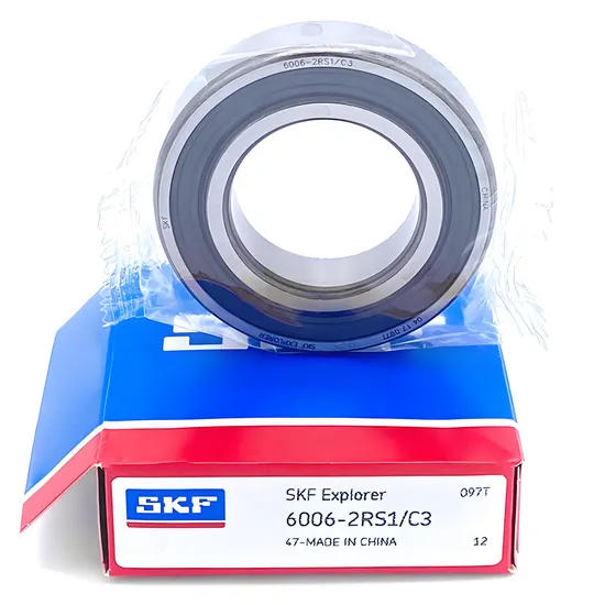 Deep Groove Ball Bearing 6303 17x47x14mm SKF P0-P2 Precision for Industrial Machinery
