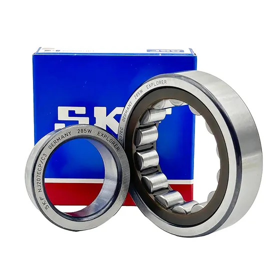 High Precision SKF NJ206ECP/C3 NJ207ECP Cylindrical Roller Bearings for Farm Machinery Oil Lubrication