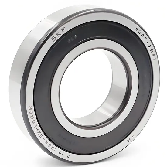 Single Row Deep Groove Ball Bearings 6010-2RS1/C3 Sealed for Industrial Machinery 50x80x16mm