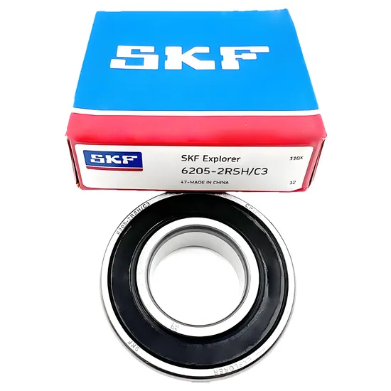 High Precision SKF 6206-2RS1/C3 Sealed Deep Groove Ball Bearings for Industrial Machinery 30x62x16mm