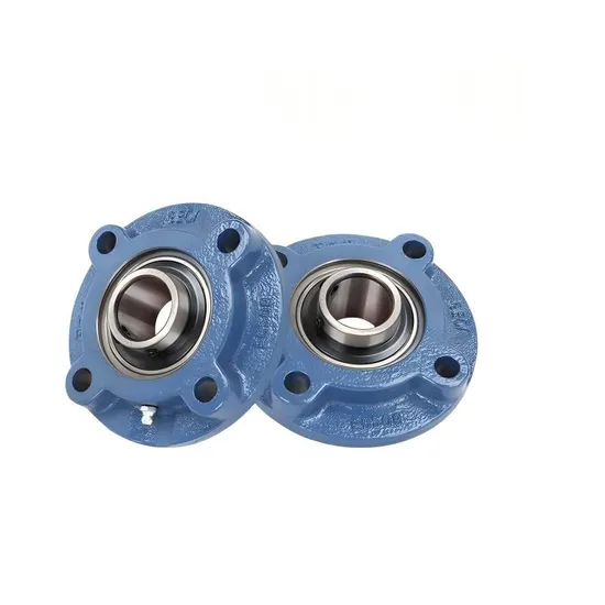 UCFC216 Cast Iron Round Flange Insert Bearing Unit with Spherical Raceway for High-Speed Industrial Machinery