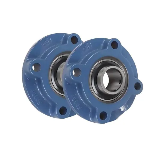UCFCX17 Extended Inner Ring Round Flange Bearing with Spherical Raceway for High Speed Applications