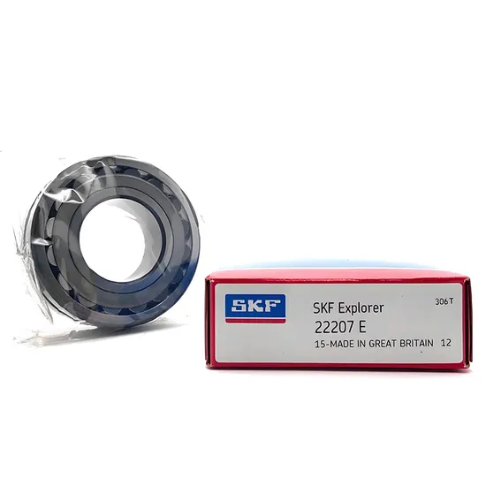 Self-Aligning Roller Bearing 22207E SKF 35x72x23mm Open Type for Construction Machinery