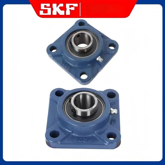 UCF217 Pillow Block Bearing with Spherical Raceway for High Temperature Industrial Machinery