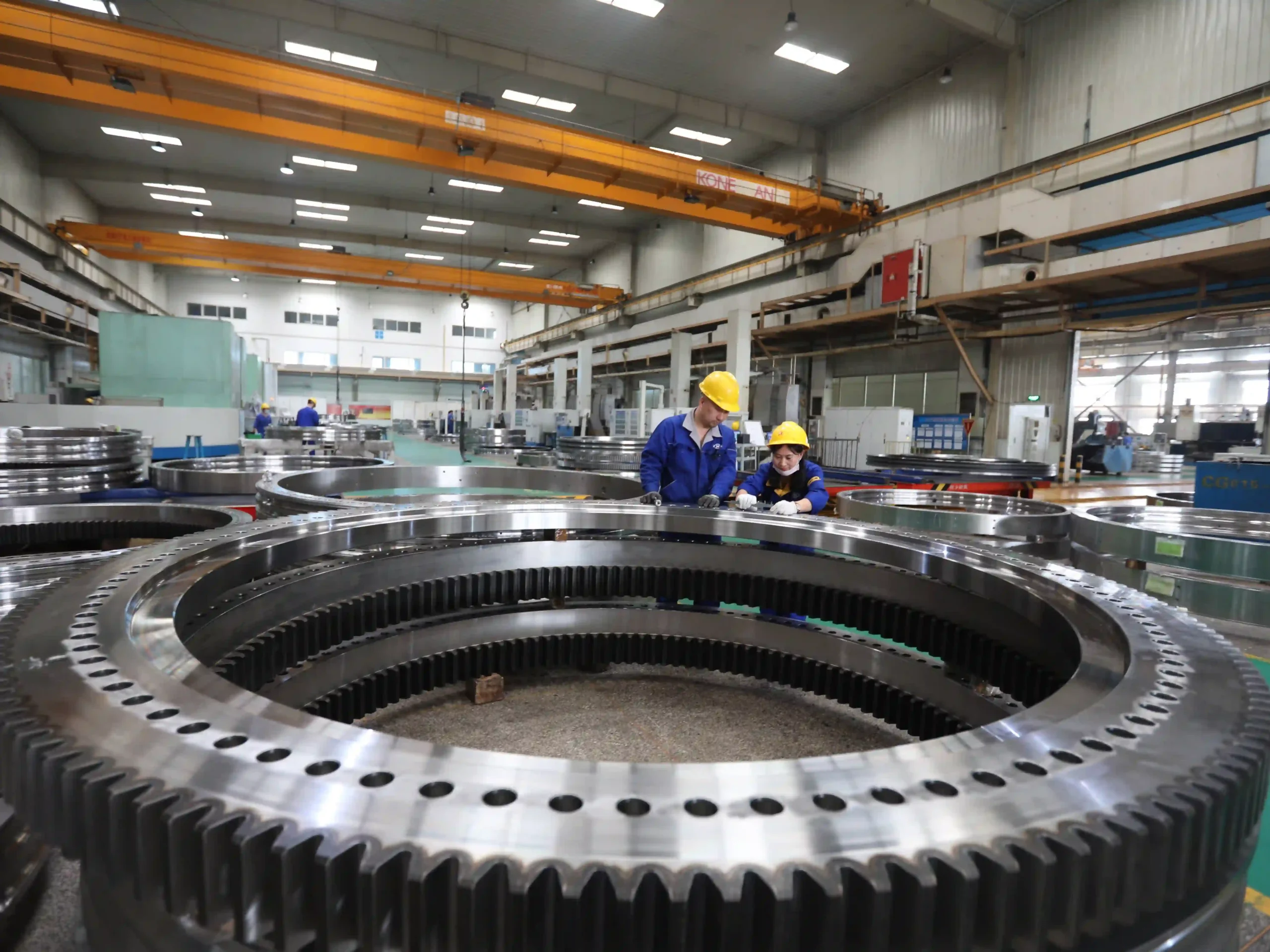 Youchi Bearings workshop and processing facility 1