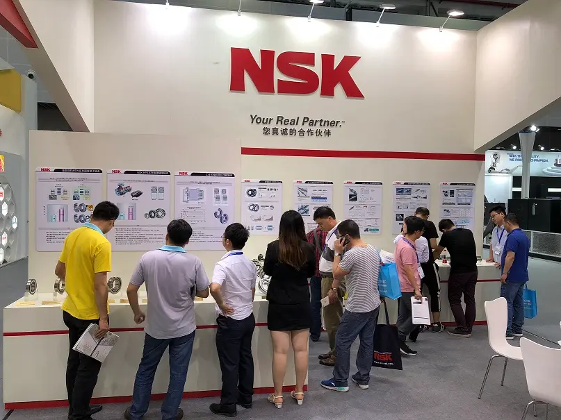 International bearing exhibition booth
