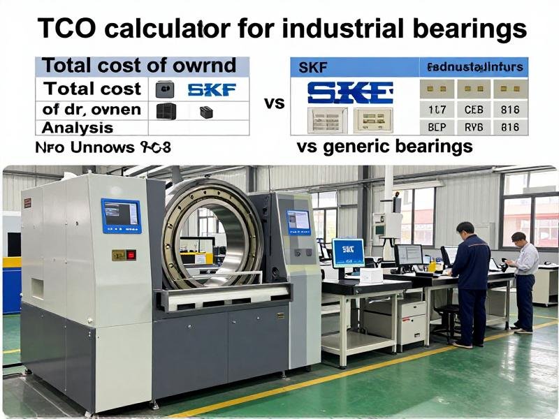 TCO calculator for industrial bearings