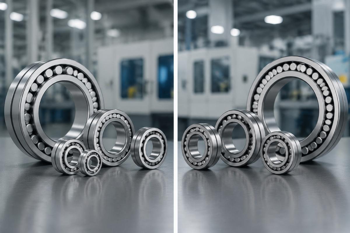 Comparison matrix of SKF and NTN load rating adjustment factor structures